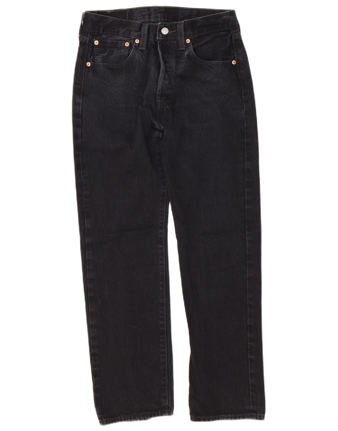 Blugi Levi's 501 drepte pentru bărbați W29 L30 bumbac negru