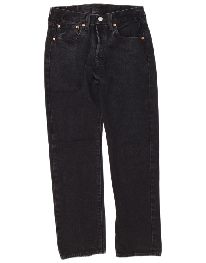 Blugi Levi's 501 drepte pentru bărbați W29 L30 bumbac negru
