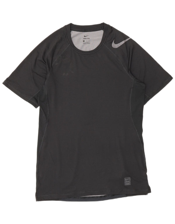 Tricou pentru bărbați Nike Top Mediu Negru Poliester