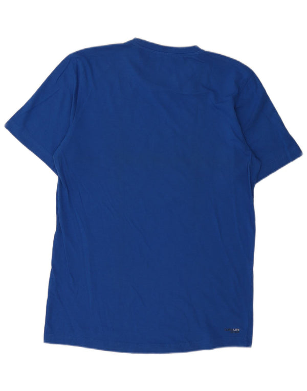Tricou grafic pentru bărbați Adidas Top Medium Blue