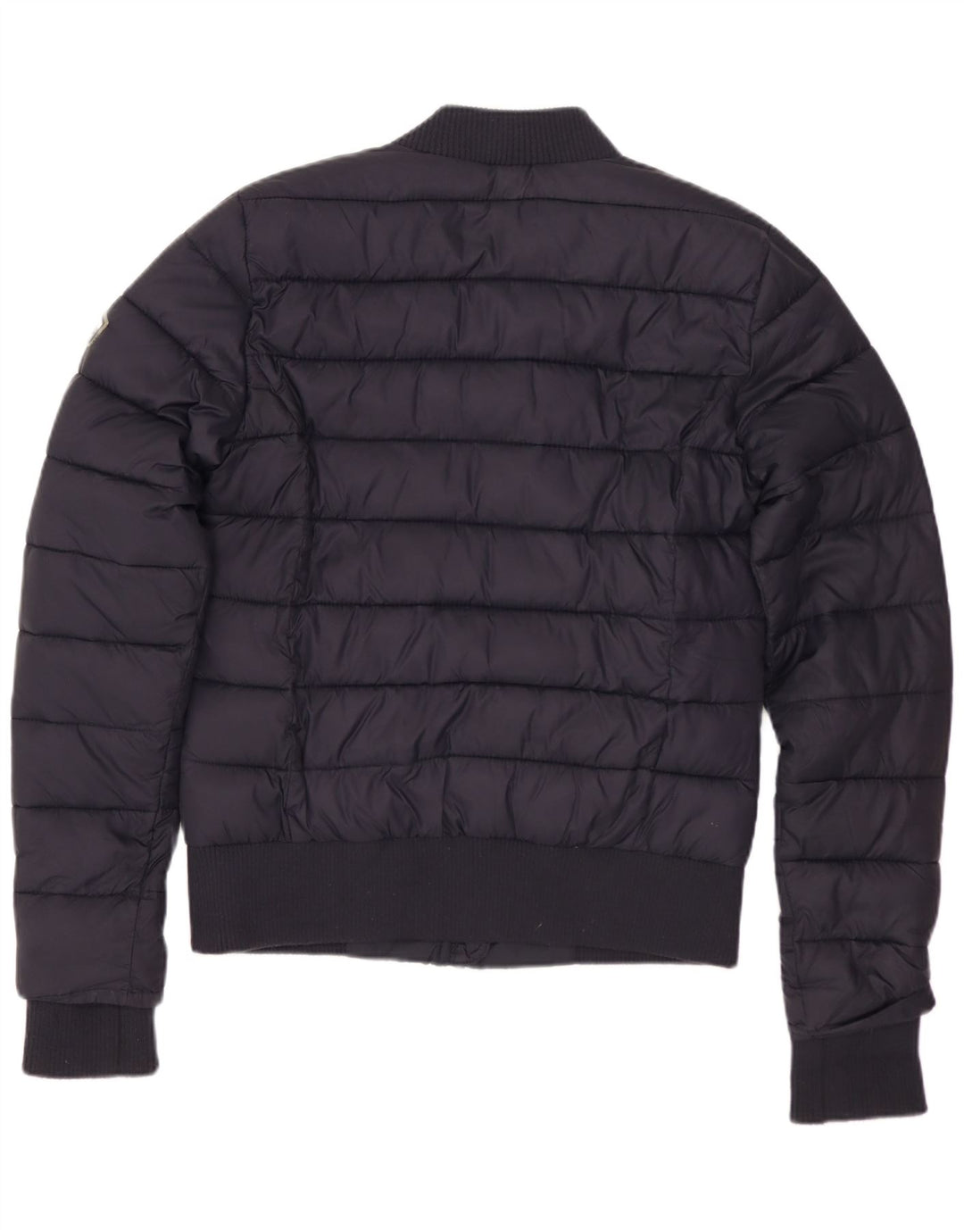 Jachetă căptușită pentru femei SUPERDRY UK 10 Mic, albastru, poliester