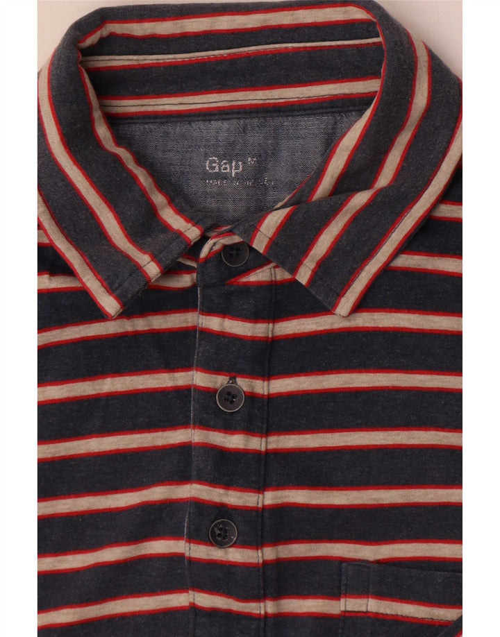 Tricou polo pentru bărbați Gap, mediu bleumarin, în dungi