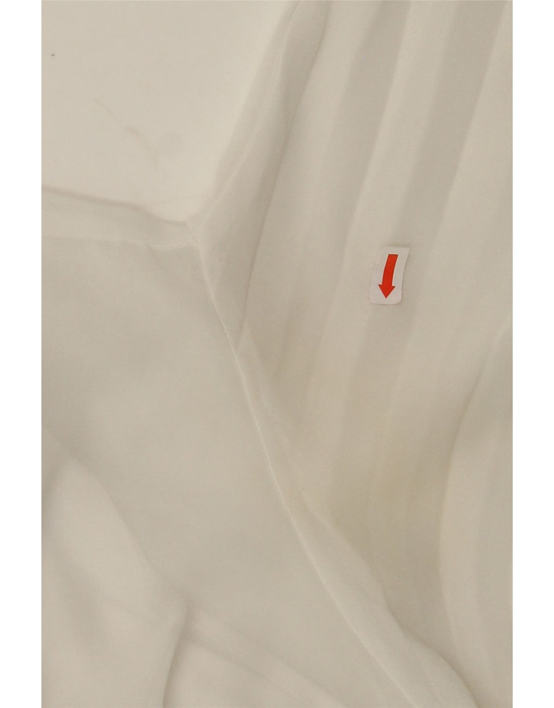 ZARA Womens Long Sleeve Blouse Top UK 14 Medium White Polyester Vintage Zara and Second-Hand Zara from Messina Hembry 