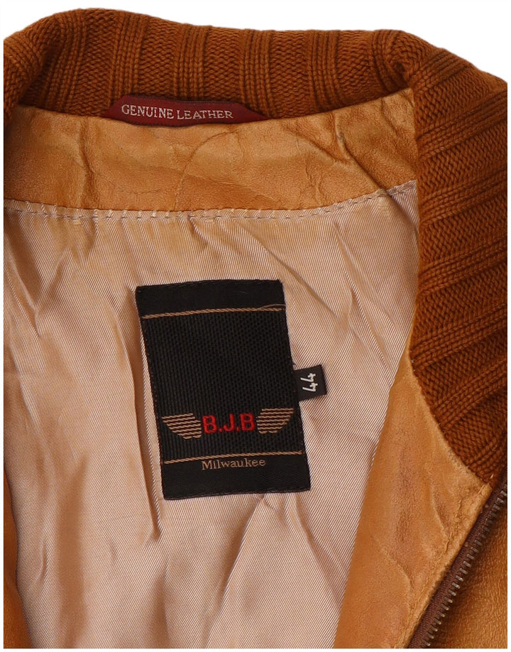 Geacă de piele Milwaukee pentru femei IT 44 piele maro medie