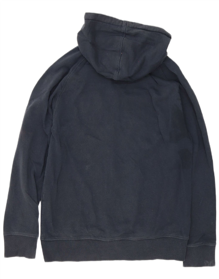 Pulover Timberland pentru bărbați, cu fermoar, bumbac, albastru, mediu