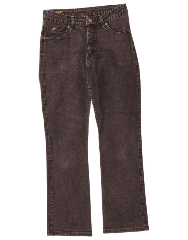 Blugi drepti pentru femei Lee Cameron W30 L28 bumbac negru