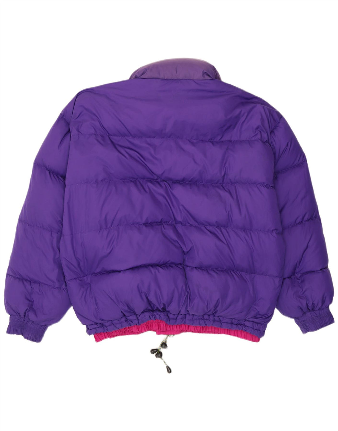 Jachetă de schi reversibilă cu glugă pentru bărbați Norvegia UK 38 Roz mediu Colorblock