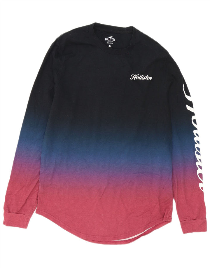 Top grafic Hollister pentru bărbați cu mânecă lungă, medie, multicoloră