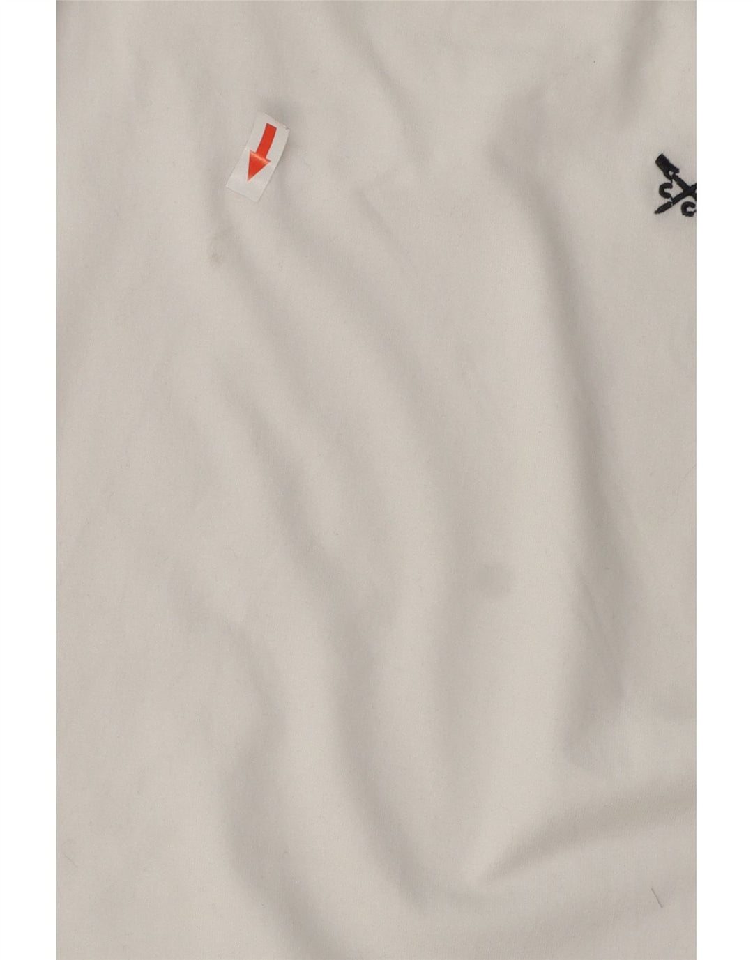 Crew Clothing Tricou pentru bărbați Top mare, alb, bumbac