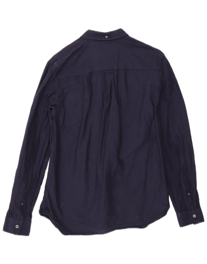 Cămașă pentru bărbați Lyle & Scott Bumbac bleumarin mic