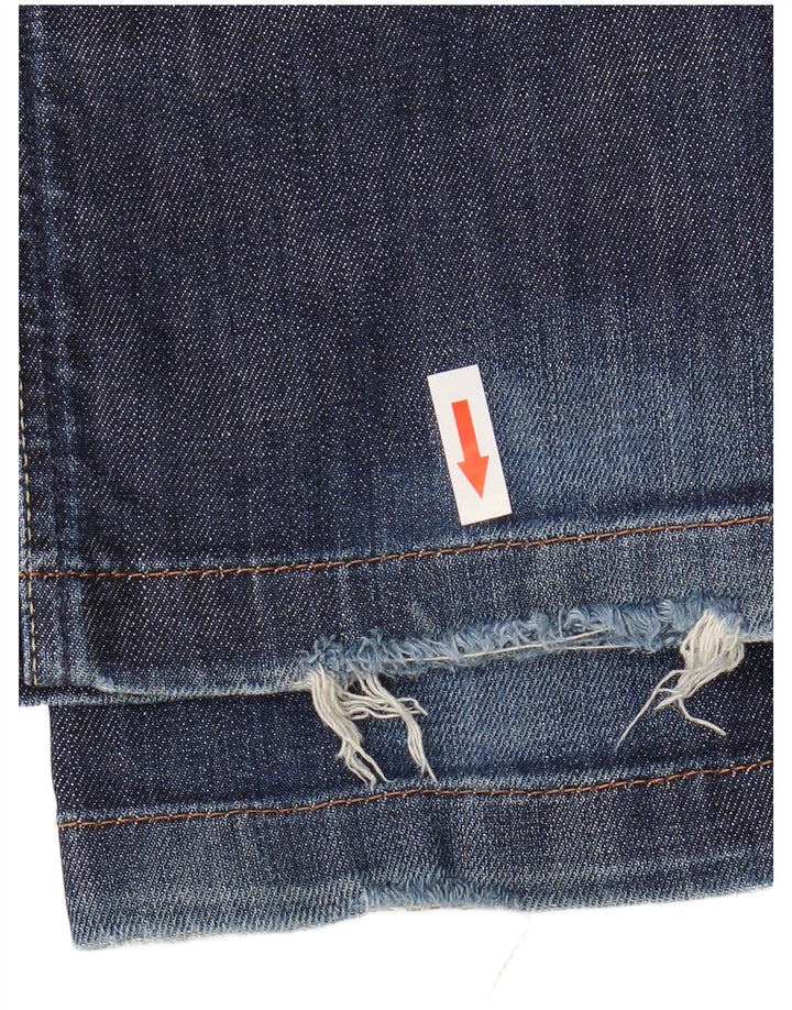 PEPE Jeans Blugi Bootcut Femei W27 L32 Bumbac Albastru