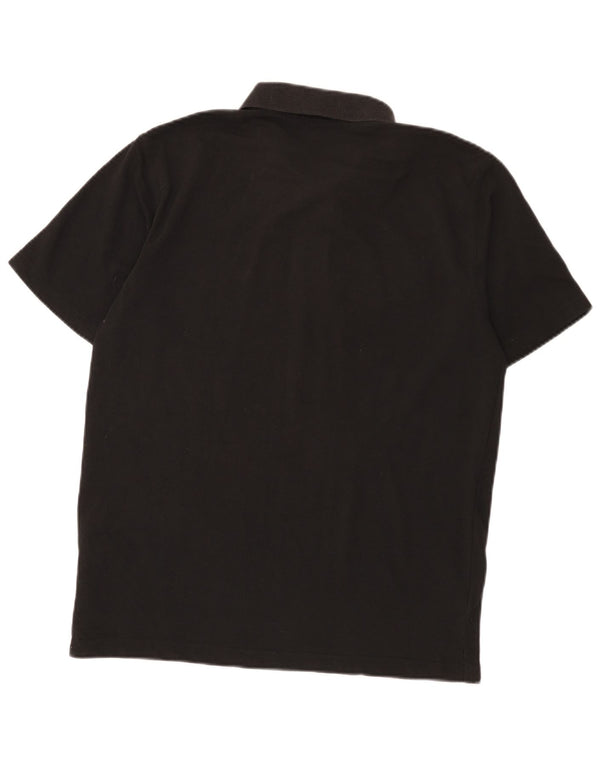 Tricou polo Dickies pentru bărbați, poliester mediu negru