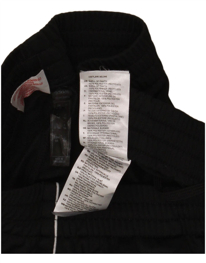 ADIDAS Băieți Pantaloni Trening Pantaloni Joggeri 13-14 Ani Poliester Negru