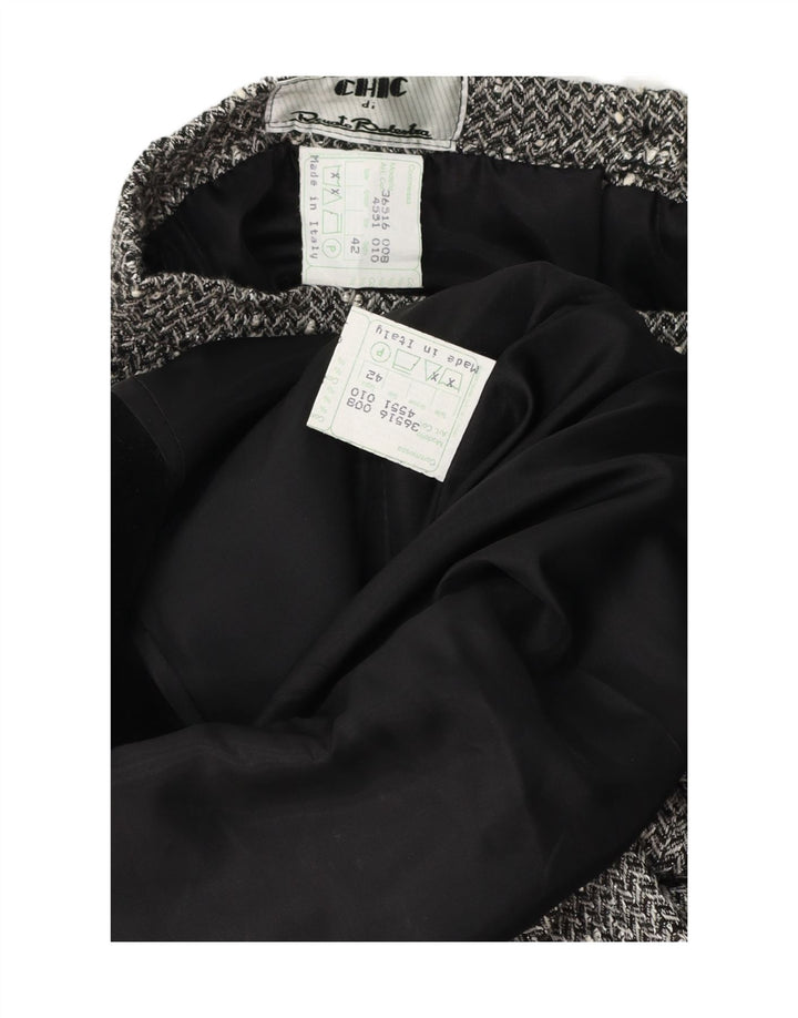 Set de fuste șic, 3 nasturi, 2 piese, pentru femei, IT 42 Medium W28 Gri pete