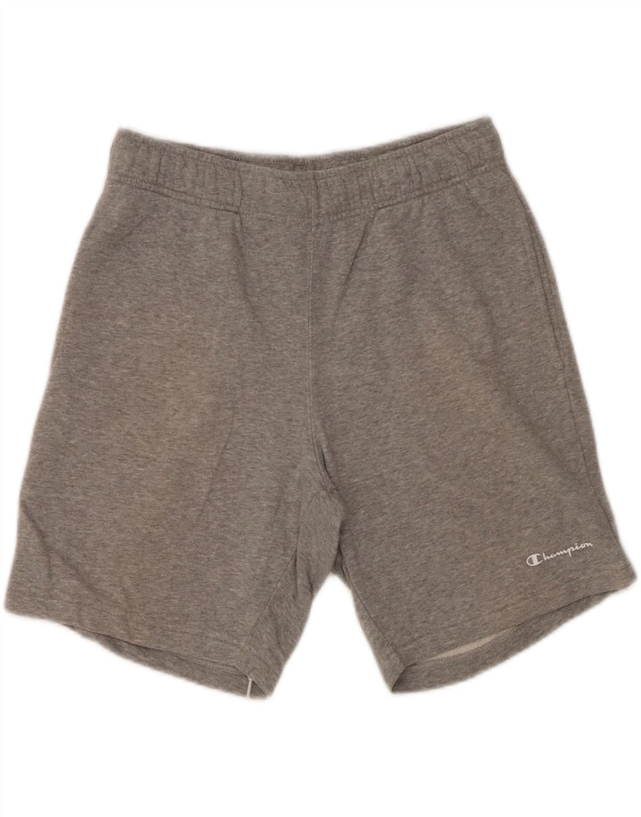 CHAMPION Mens Sport Shorts Small Grey Flecked
