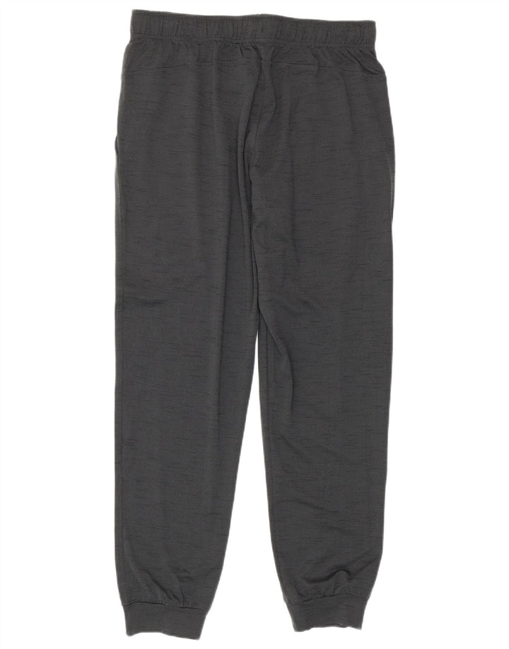 Pantaloni de trening Nike Dri Fit pentru bărbați Pantaloni de jogging, mari, gri, poliester cu pături