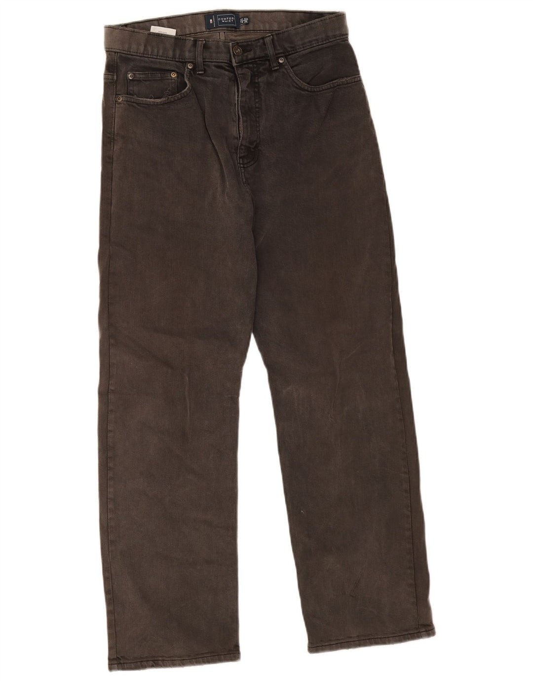 Blugi drepți pentru bărbați Marks & Spencer Blue Harbour W32 L29 bumbac gri