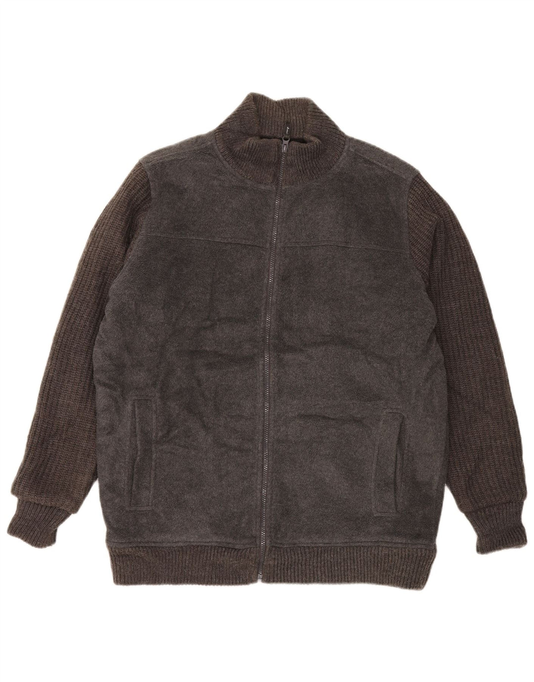 Jachetă fleece cu fermoar pentru bărbați James Pringle, Marea Britanie 38, gri mediu