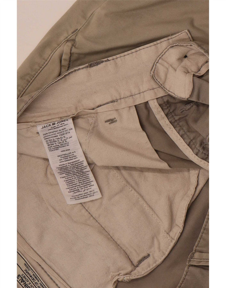 Pantaloni scurti chino Jack & Jones pentru bărbați, mari W36, gri bumbac