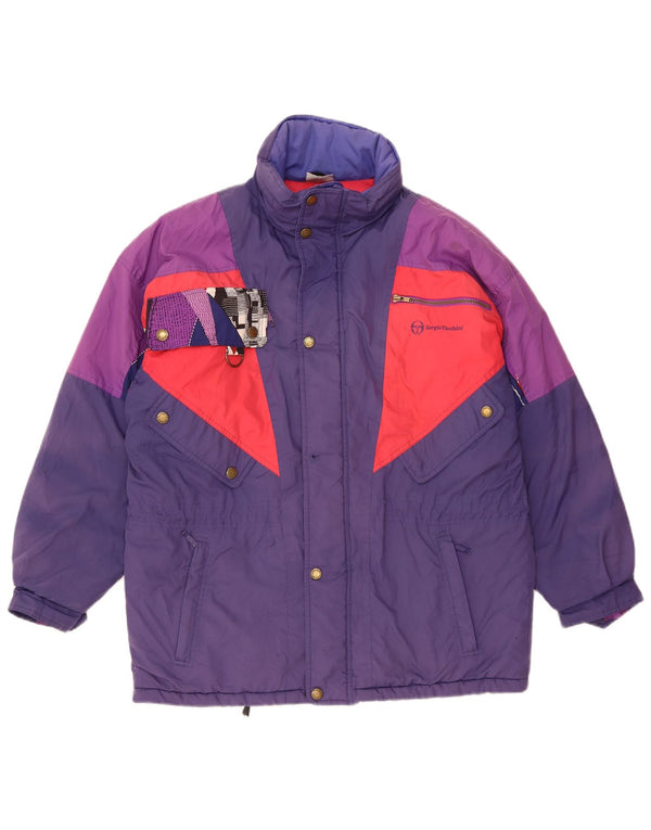 SERGIO TACCHINI Jachetă de schi cu glugă pentru bărbați UK 40, mare, bleumarin, color block