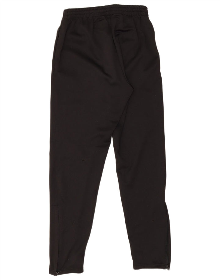Pantaloni de trening cu grafică pentru bărbați Kappa, poliester negru mic