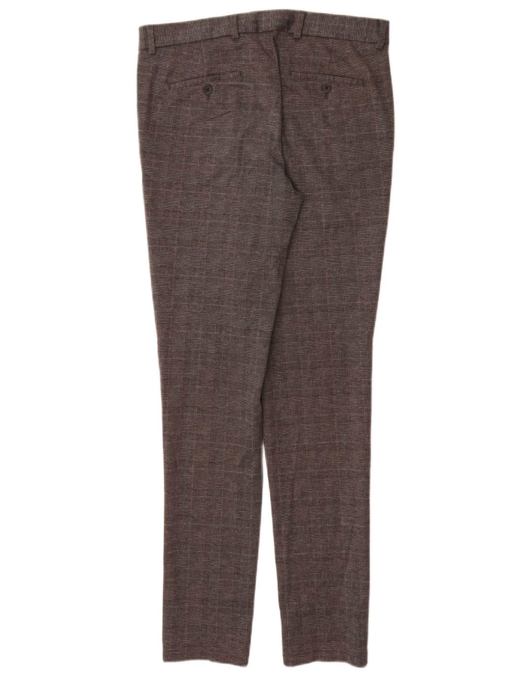 Pantaloni chino slim pentru bărbați Jack & Jones W32 L34 poliester cu picioare de găină gri