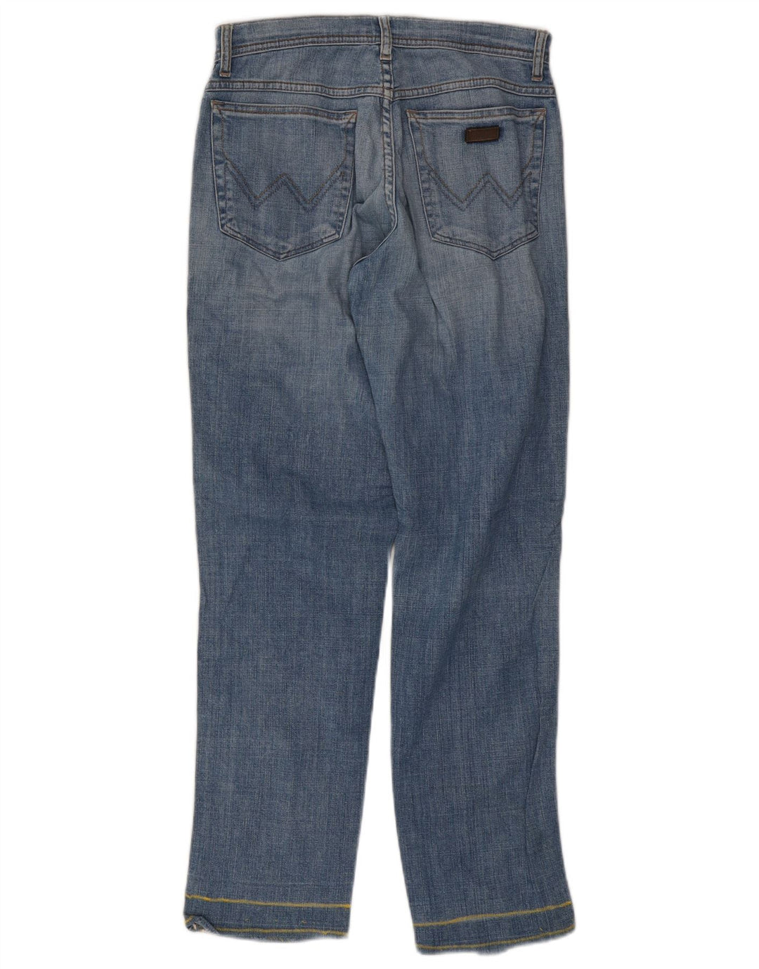 Blugi drepti pentru bărbați WRANGLER W30 L30 bumbac albastru