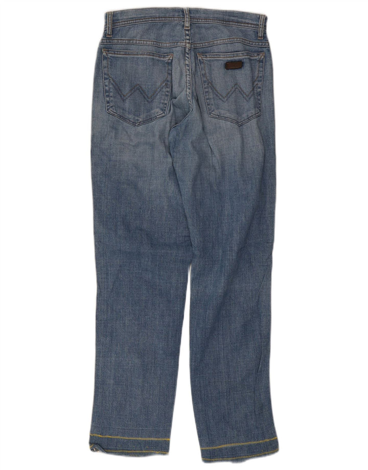 Blugi drepti pentru bărbați WRANGLER W30 L30 bumbac albastru