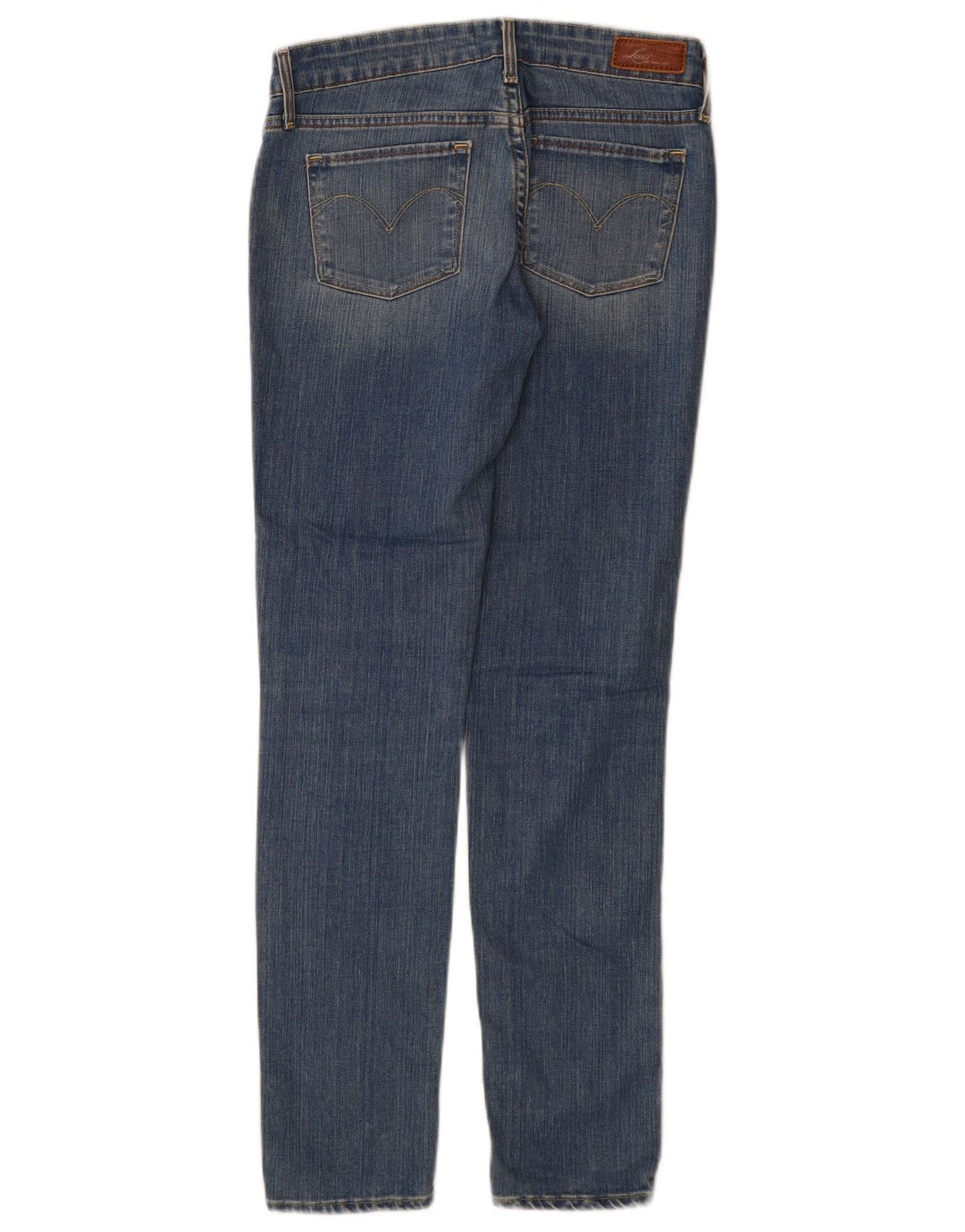 Blugi skinny cu curbe ușoare pentru femei LEVI'S L26 L30 bumbac albastru