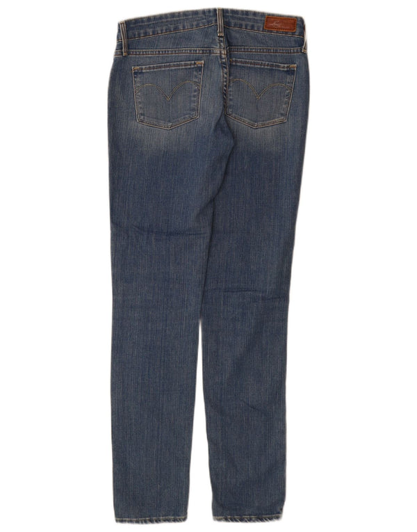Blugi skinny cu curbe ușoare pentru femei LEVI'S L26 L30 bumbac albastru