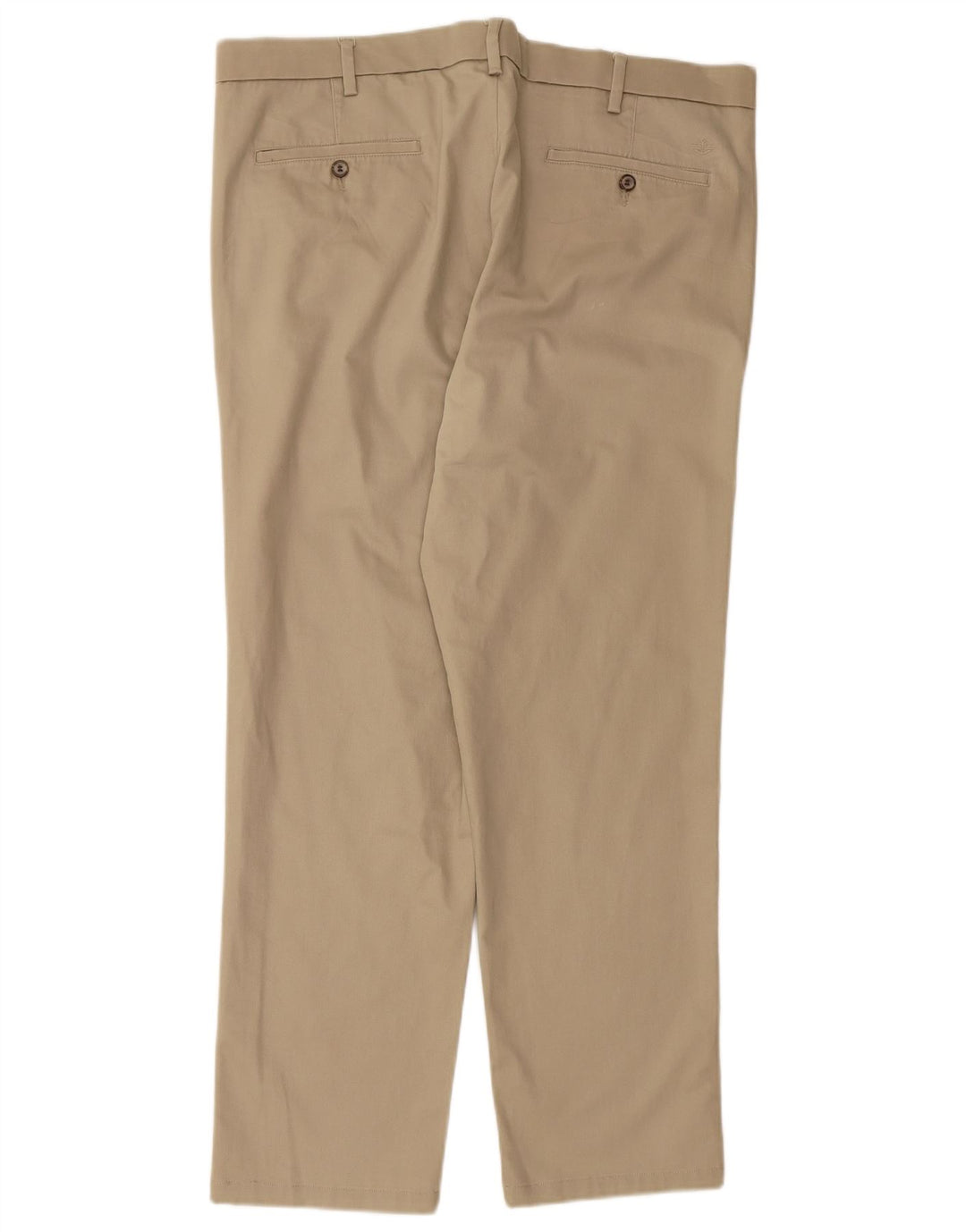 DOCKERS Pantaloni chino conici pentru bărbați, L40 L29, bumbac bej