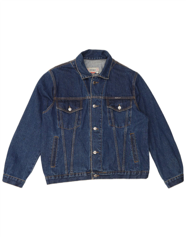Jachetă de blugi vintage pentru bărbați EU 52 XL Bumbac albastru