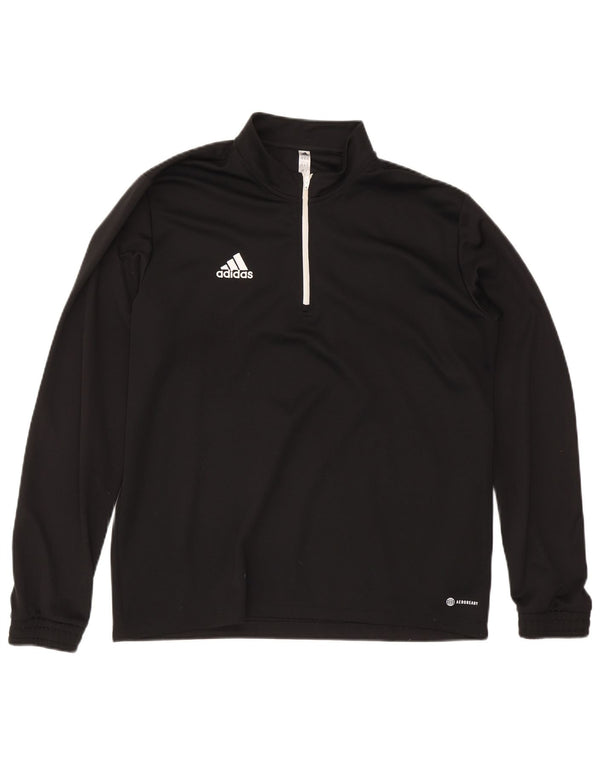Trening pentru bărbați Aeroready, cu fermoar, cu pulover, XL, poliester negru