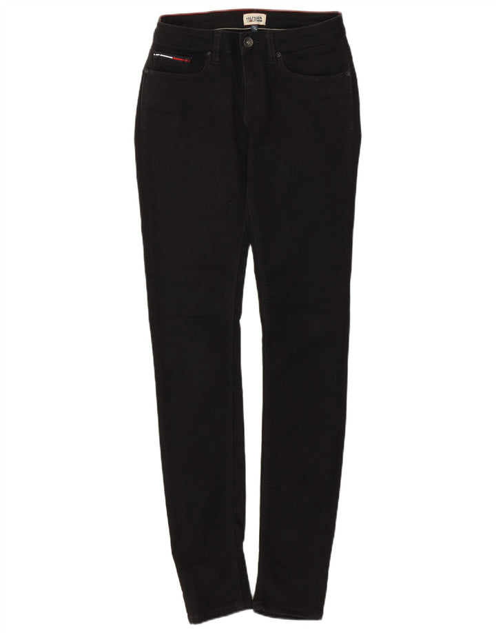 Blugi slim pentru femei Tommy Hilfiger W25 L32 bumbac negru