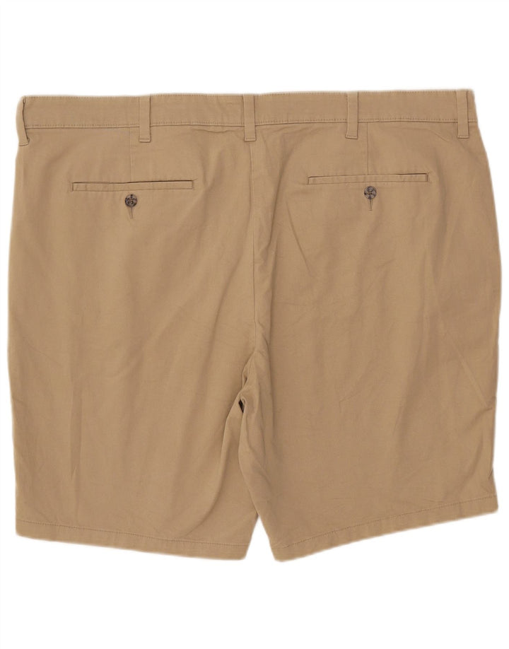 Pantaloni scurți chino pentru bărbați Marks & Spencer W44 2XL, bumbac bej