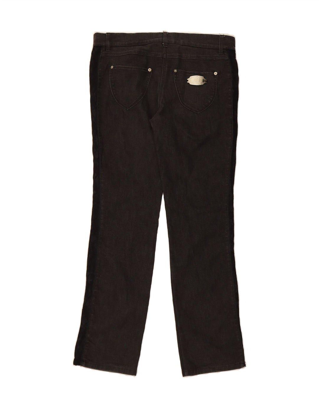 ROCCOBAROCCO Womens Straight Straight Jeans W30 L31  Black Cotton Vintage Roccobarocco and Second-Hand Roccobarocco from Messina Hembry 