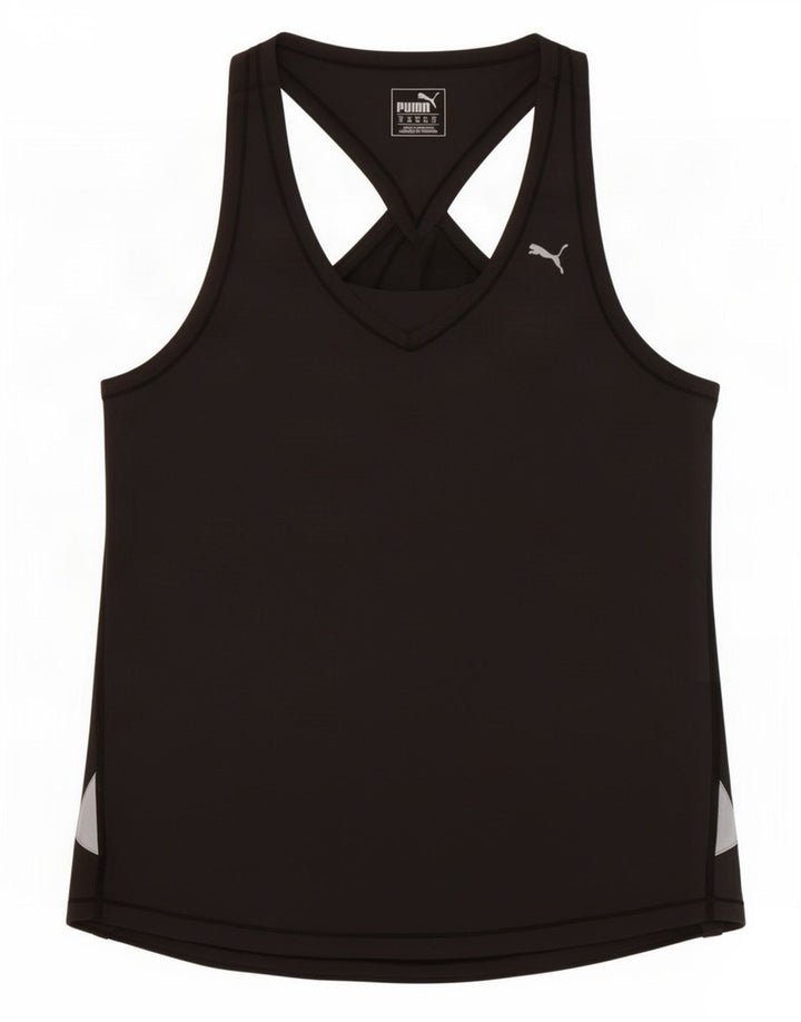 Vest Top pentru femei Puma UK 12 Medium Gri Poliester