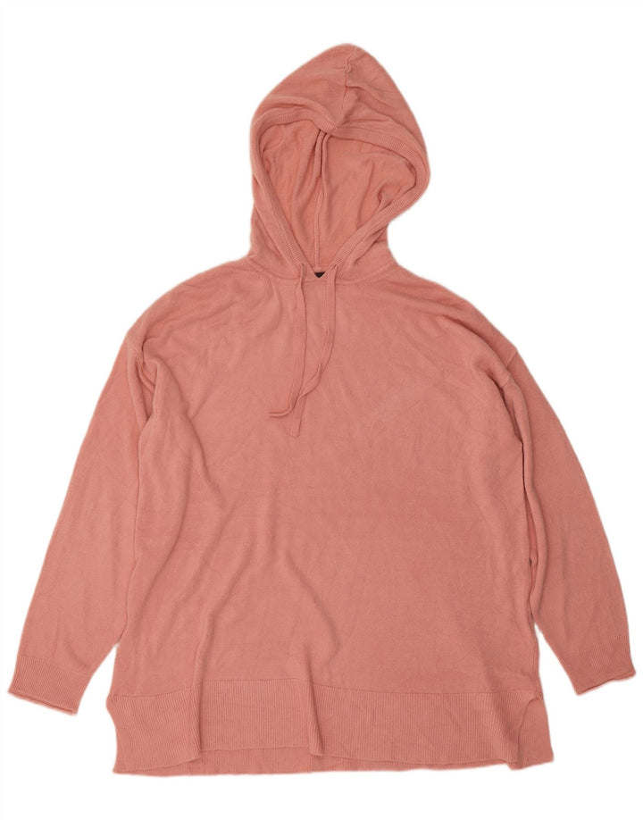 Pulover oversize cu glugă pentru femei Marks & Spencer UK 16 mare roz