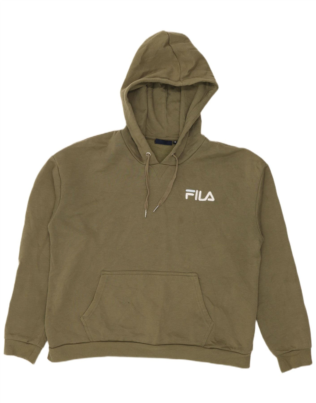 Pulover supradimensionat pentru femei Fila UK 14 Poliester kaki mediu