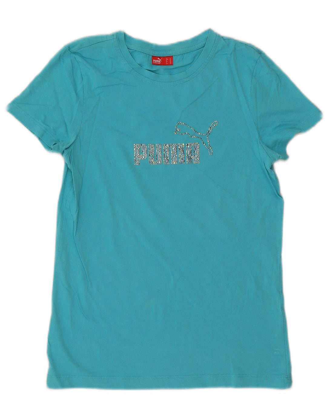 Tricou grafic Puma pentru femei Top UK 12 Medium Blue