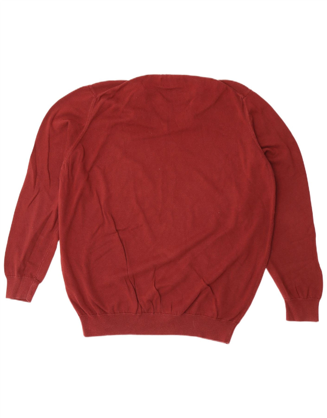 Pulover Barbour cu decolteu în V pentru bărbați, bumbac maro 2XL