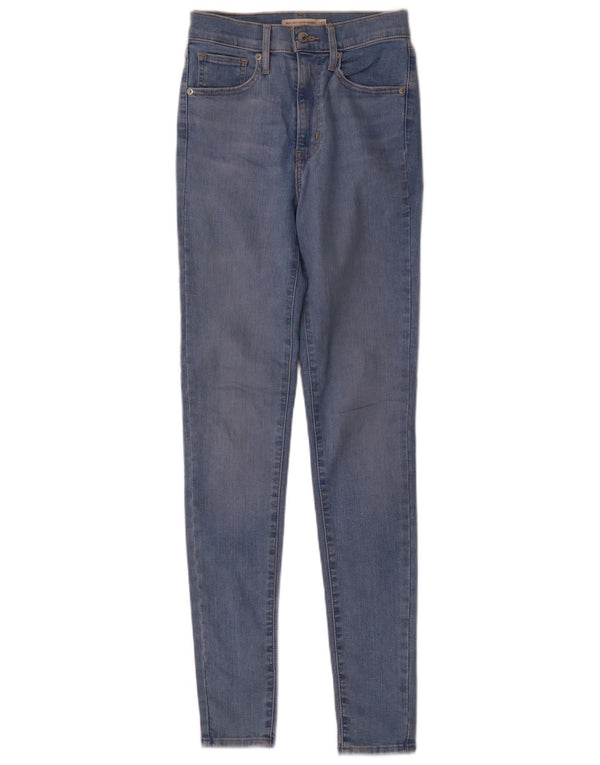 Blugi super skinny pentru femei Mile High Levi's W27 L33 Bumbac albastru