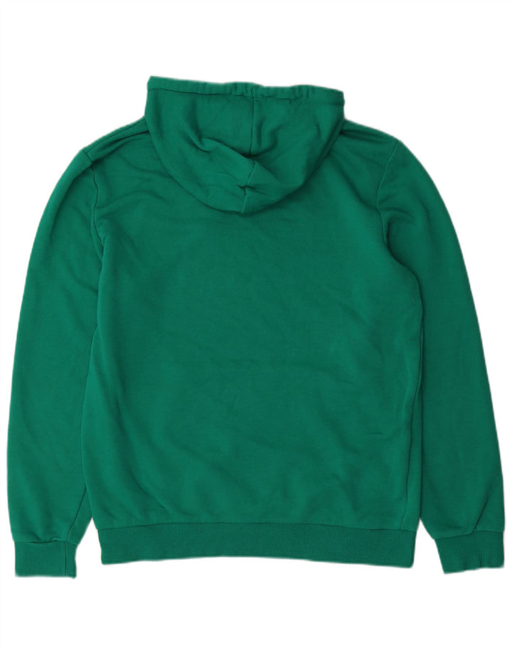 Pulover cu glugă grafic PUMA pentru bărbați, verde mediu