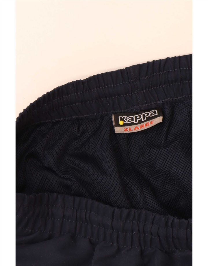 Pantaloni de trening Capri pentru bărbați Kappa XL, poliester bleumarin