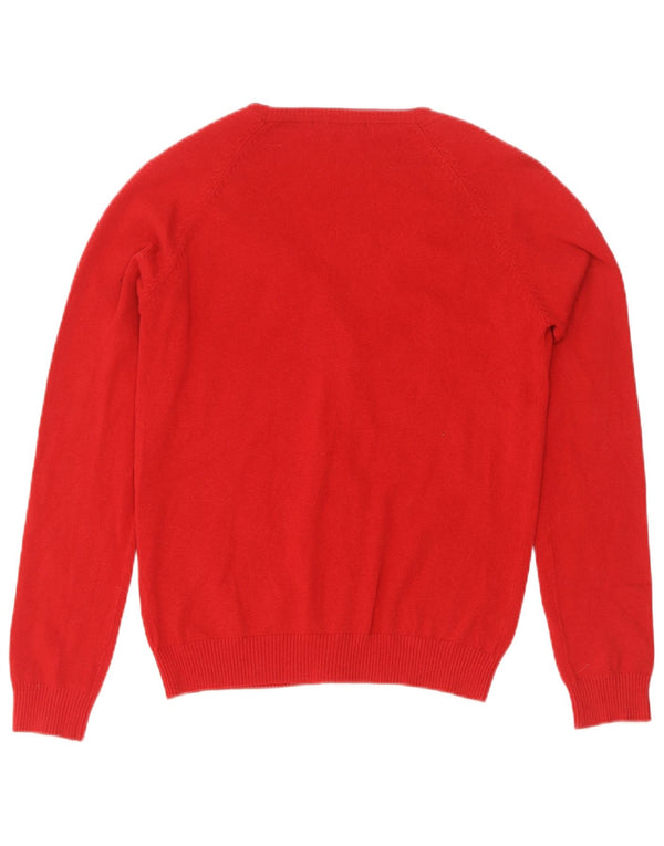 Pulover cardigan pentru femei Zara UK 14 mare, roșu