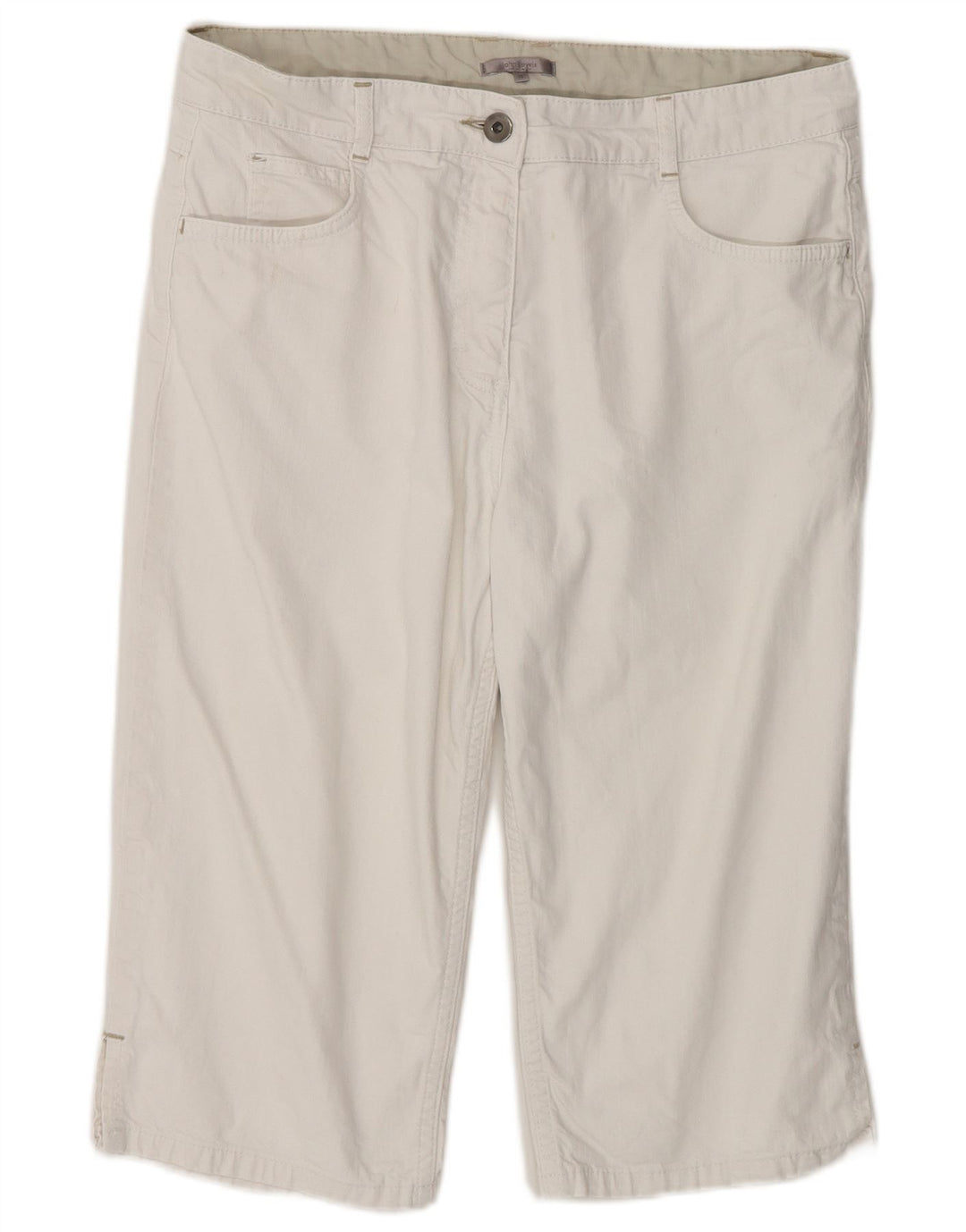 Bermude pentru femei John Lewis UK 14 Large W32 Bumbac alb