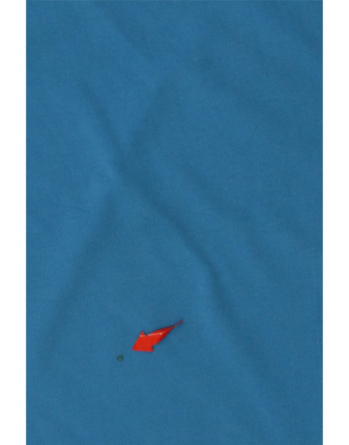 Tricou grafic PUMA pentru bărbați Top mic, albastru, bumbac