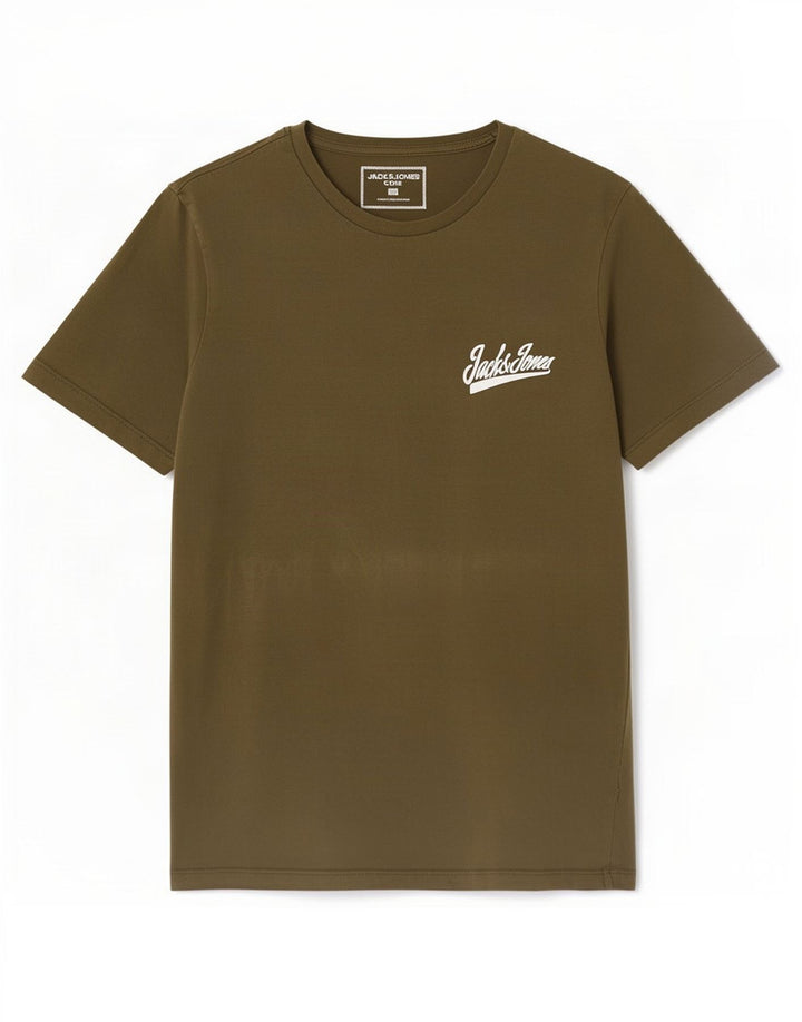 Tricou grafic Jack & Jones pentru bărbați Top mic kaki