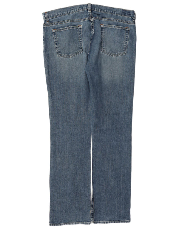 Blugi subțiri pentru femei cu talie joasă Old Navy US 12 Large W34 L31 Blue Bumbac