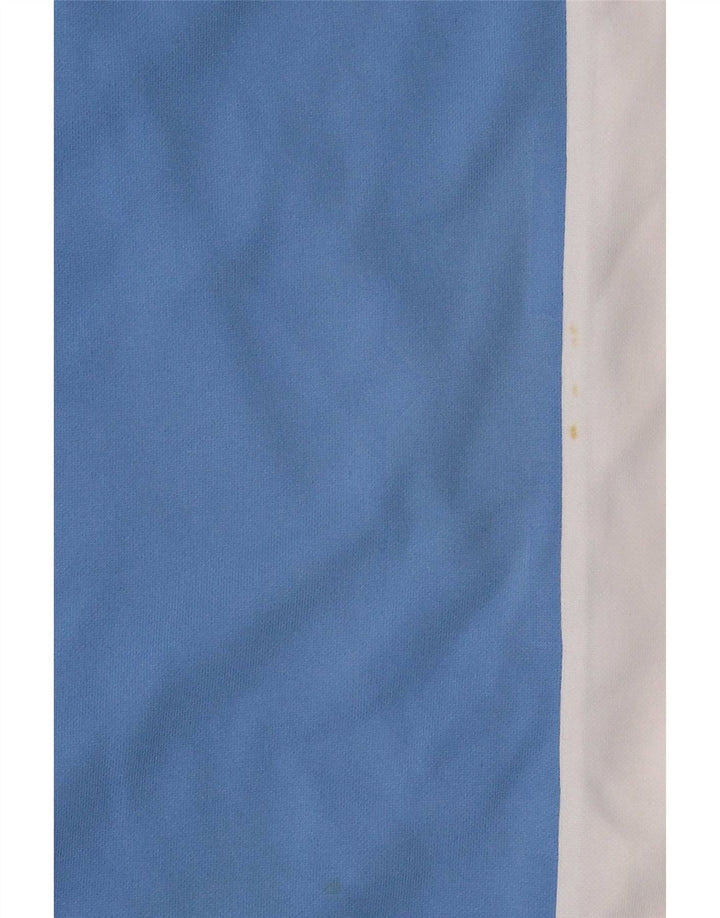 Tricou grafic Asics pentru bărbați Top Mediu Albastru Poliester Bloc de culoare
